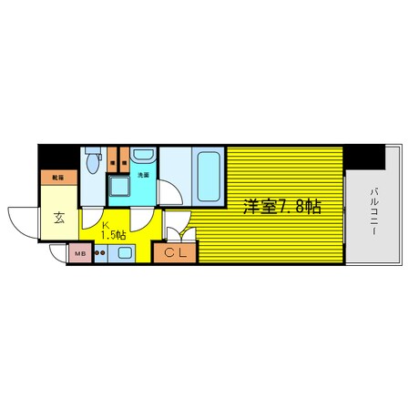 プール・トゥジュール梅田ウエストの物件間取画像